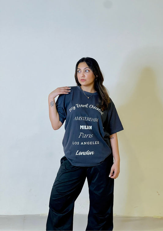 Travel Checklist T-shirt