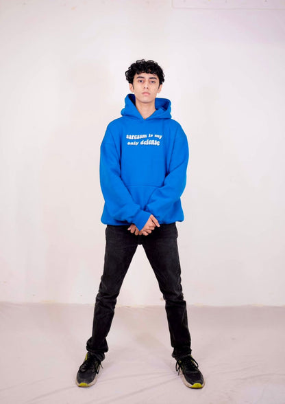 Sarcasm Royal Blue Hoodie