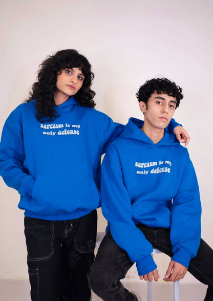 Sarcasm Royal Blue Hoodie