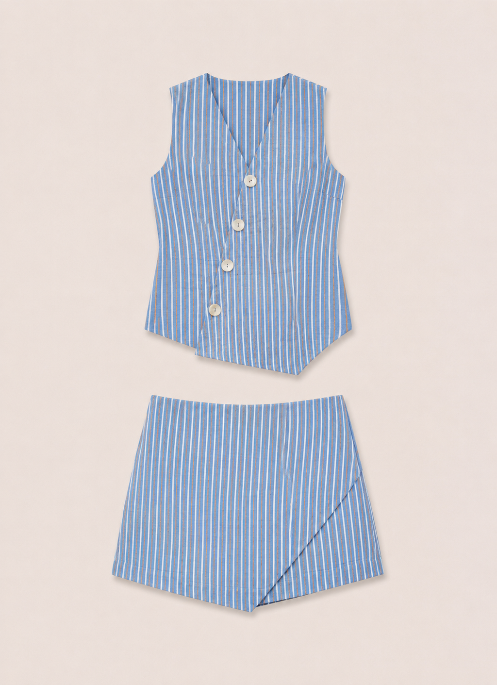 Striped Denim Duo