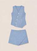 Striped Denim Duo