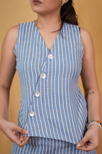 Striped Denim Duo