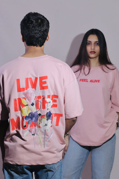 The "Feel Alive" Floral Tee