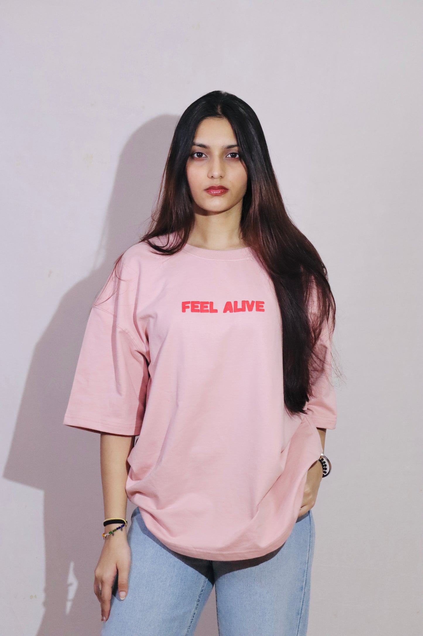 The "Feel Alive" Floral Tee
