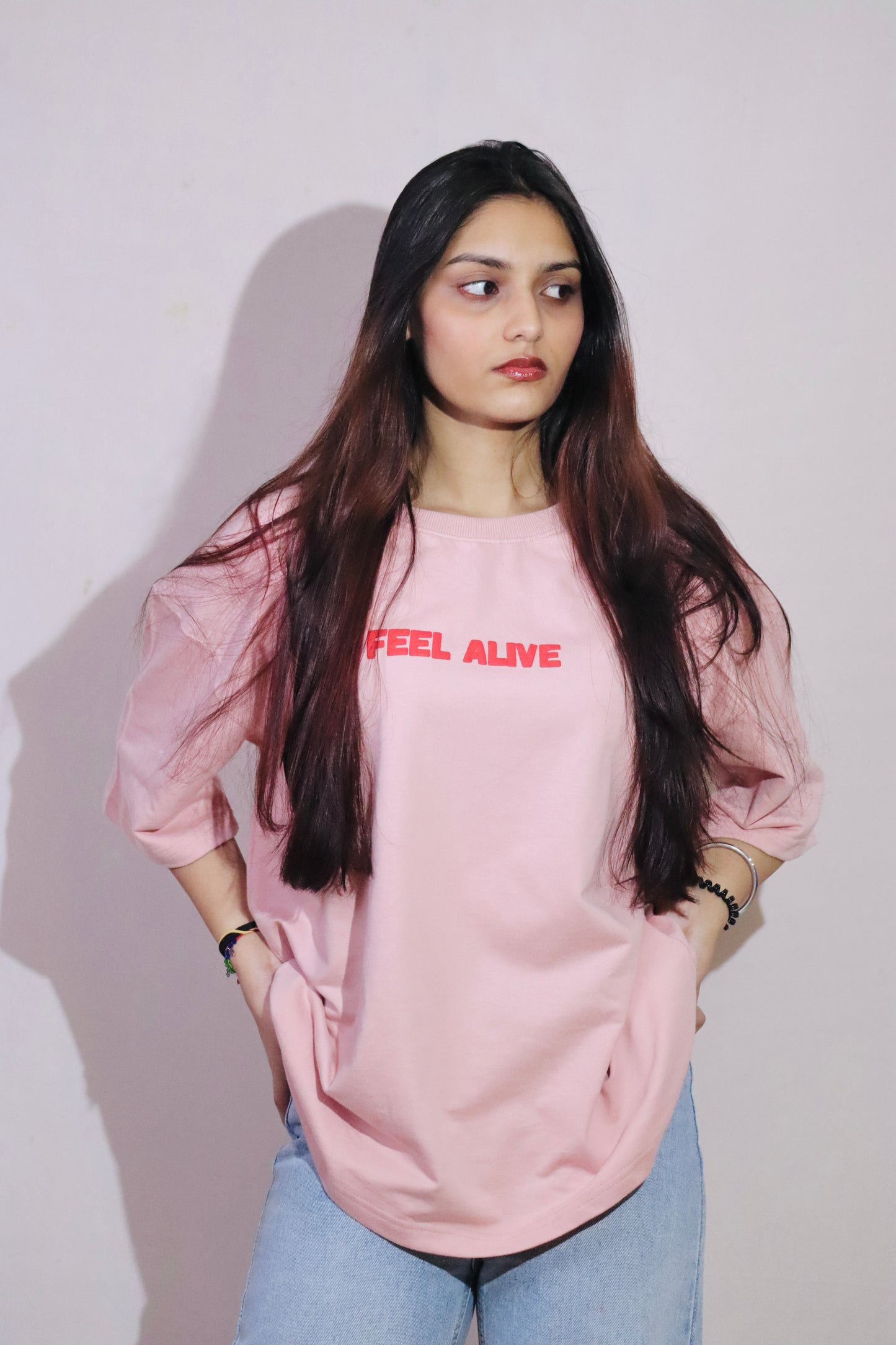 The "Feel Alive" Floral Tee