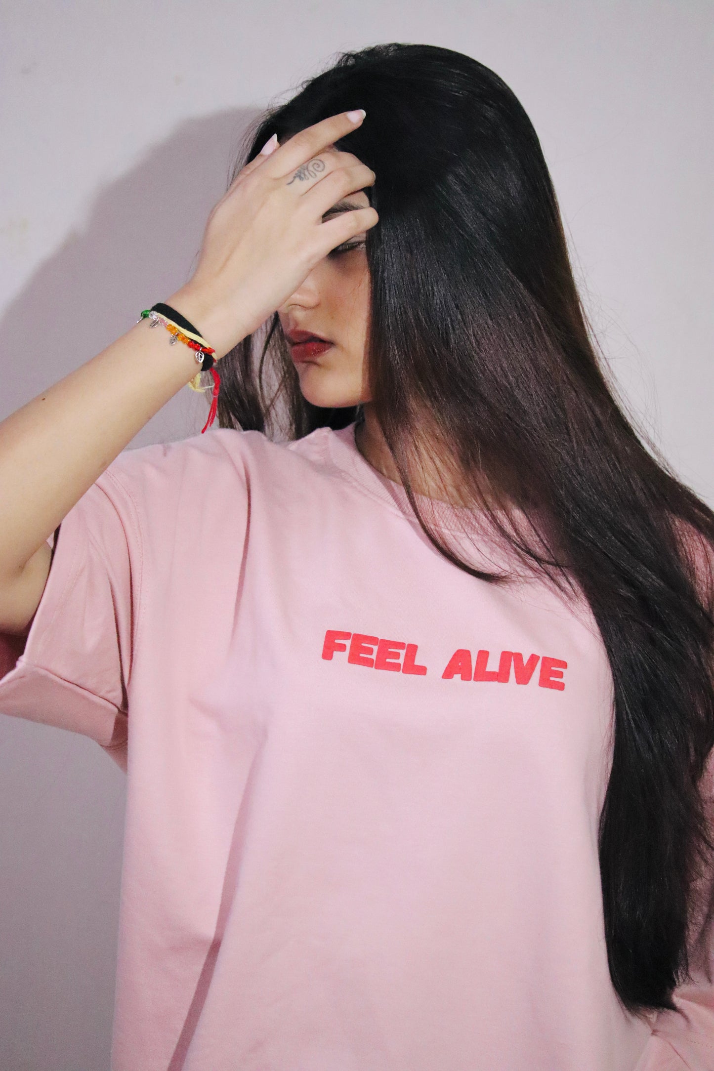 The "Feel Alive" Floral Tee