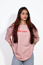 The "Feel Alive" Floral Tee