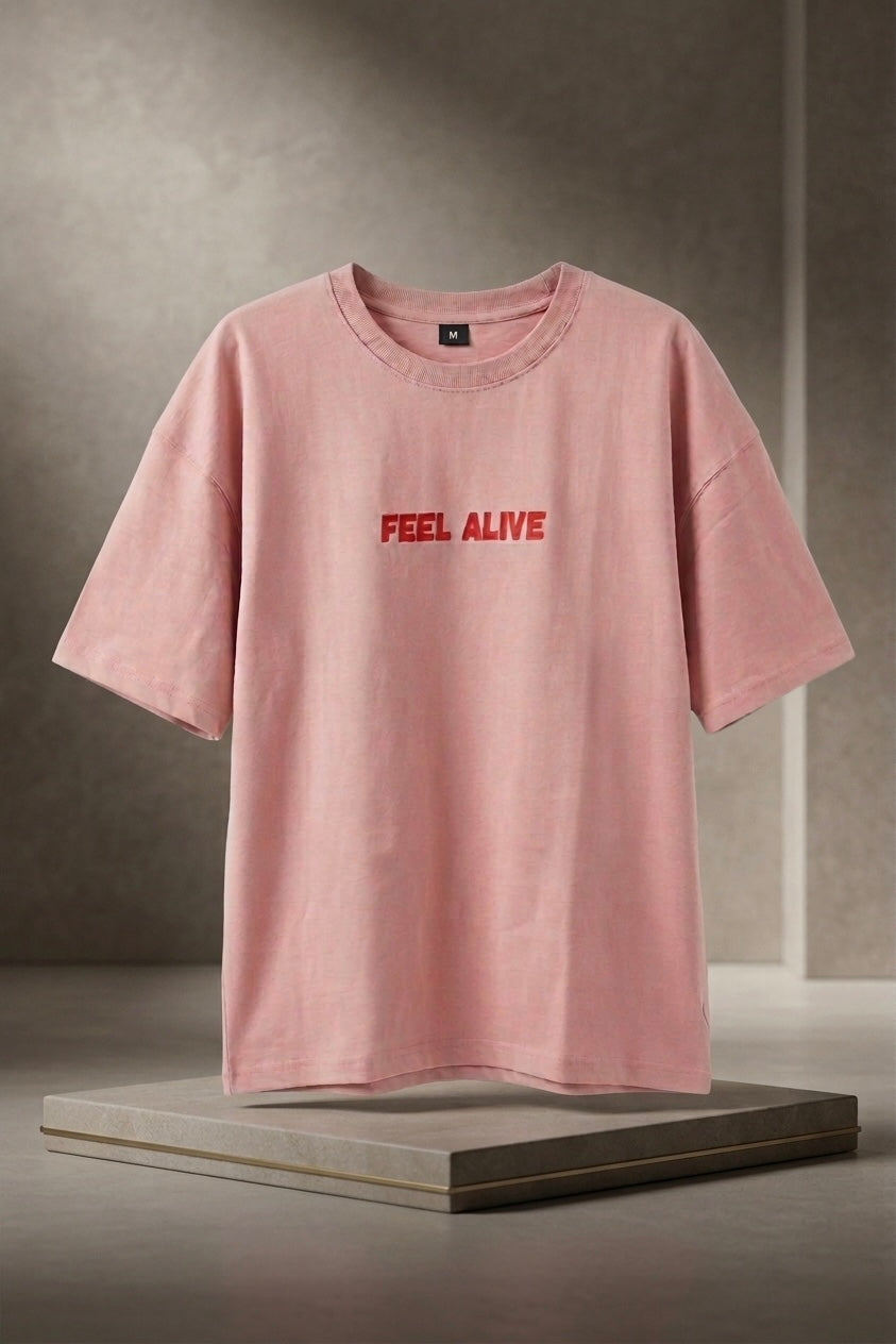The "Feel Alive" Floral Tee