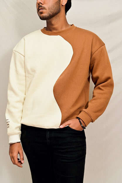 Good things are coming  dual coloured sweatshirt