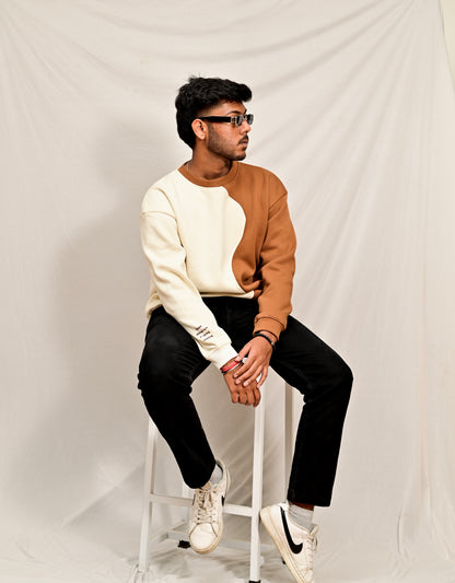 Good things are coming  dual coloured sweatshirt