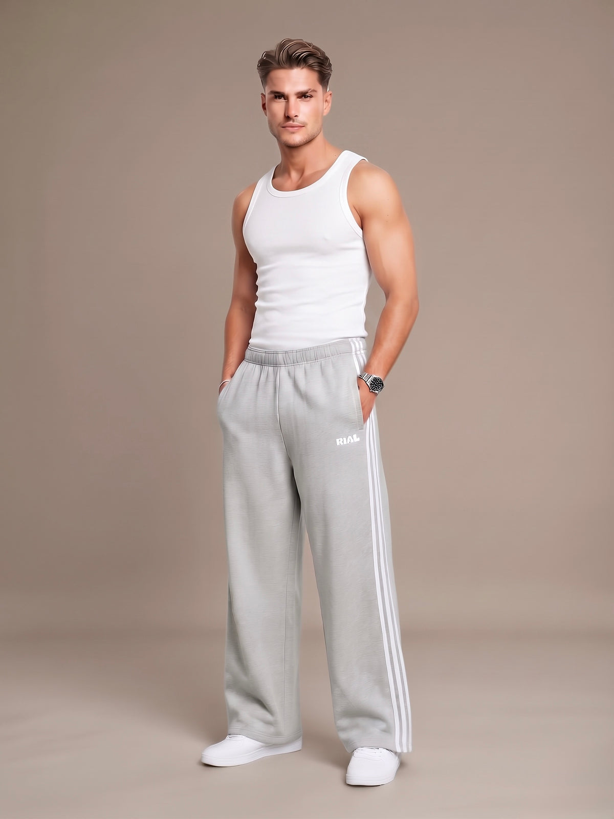RIAL Signature Side-Stripe Joggers
