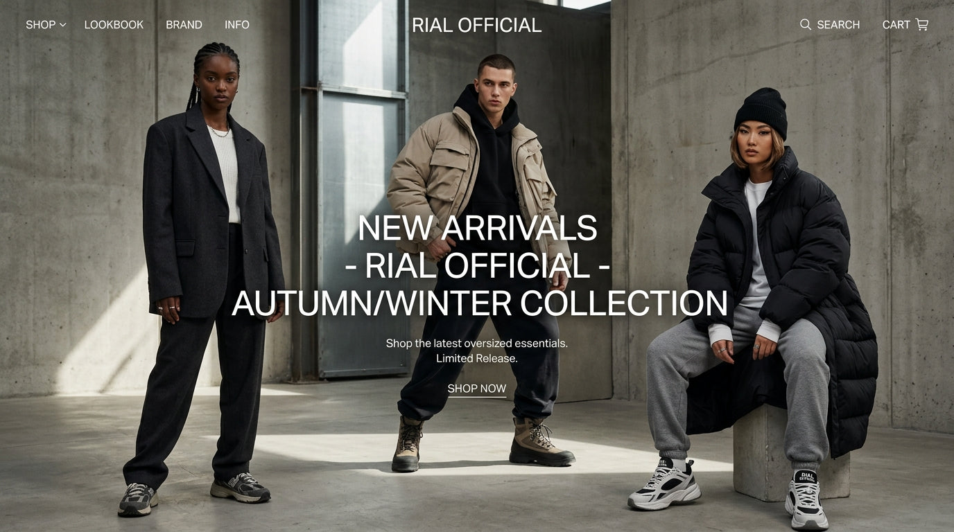 Rial Official - New Arrivals